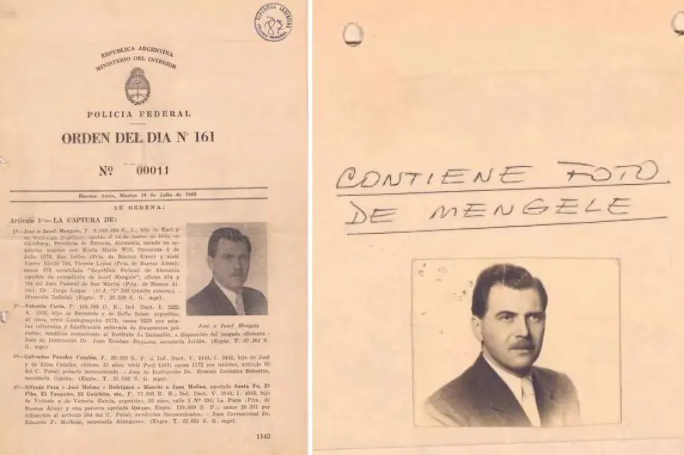 El Gobierno nacional desclasificó información sobre la presencia de los nazis en el país. Foto (Archivo General de la Nación).