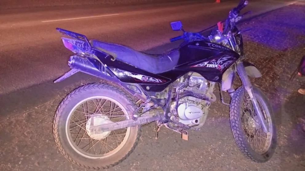 Sobre la misma había un pedido de secuestro vigente por el delito de hurto. Foto (Policía Río Negro).