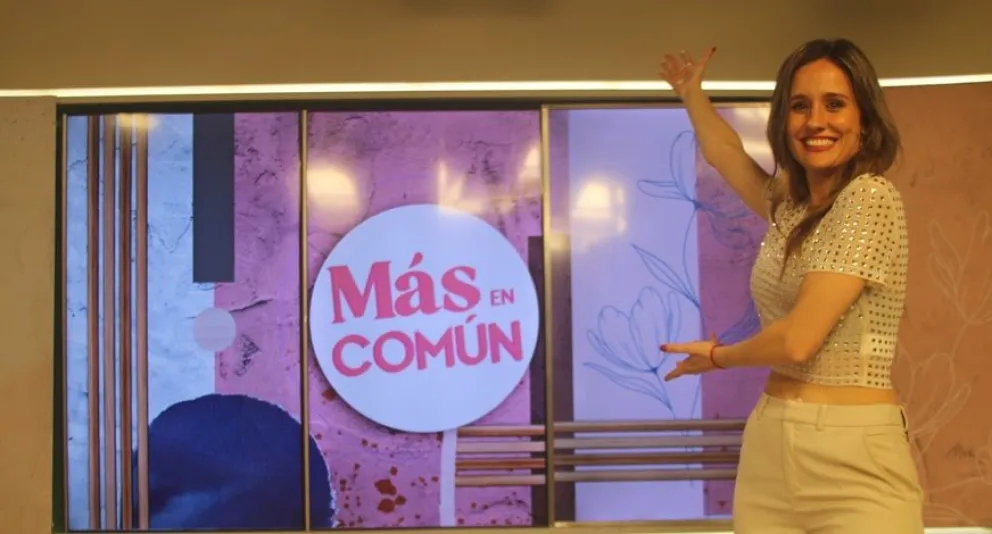 La conductora estuvo nominada a los Martin Fierro Federal. Foto Tania Domenicucci ANRoca 