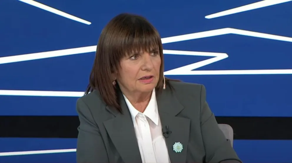 La ministra de Seguridad, Patricia Bullrich.