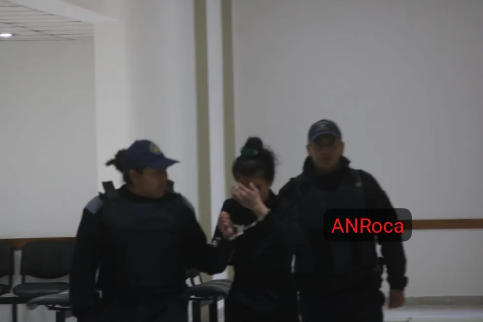 La joven fue detenida el día del hecho y estará 4 meses en prisión preventiva. Foto . Tania Domenicucci ANRoca 