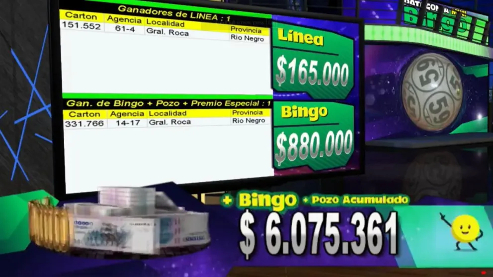 El tradicional juego puede verse por las redes sociales del Patagonia Telebingo. (Foto gentileza)