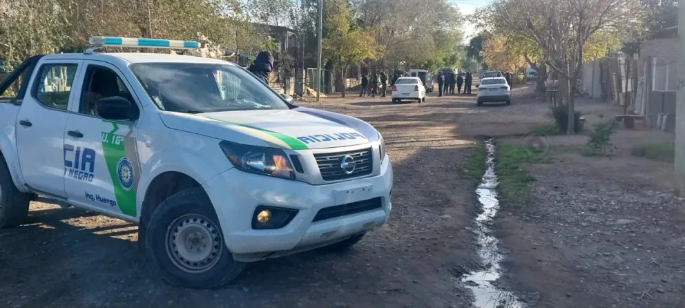 Dos detenidos como resultado de los 20 allanamientos por el crimen de Tomás Dobra. Foto (ANR)
