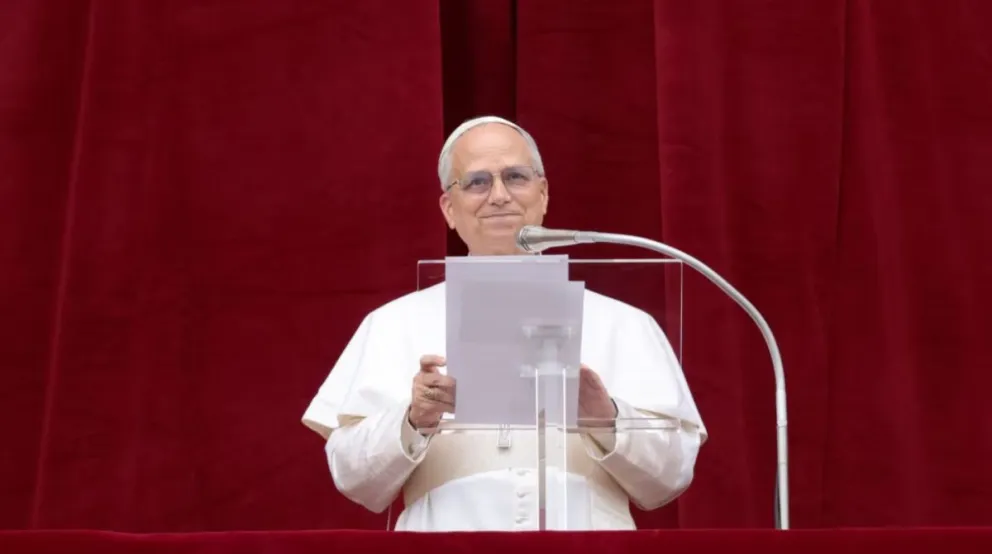 El papa León XIV.