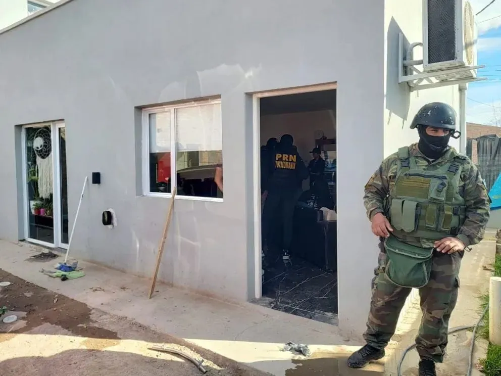Destacaron que también es un avance en la causa de homicidio de Julián Dobra. (Foto Policía de Río Negro)