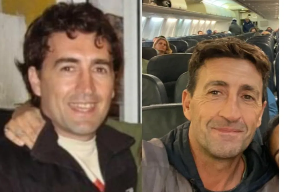 El hombre de 54 años que busca dar con sus padres biológicos. 