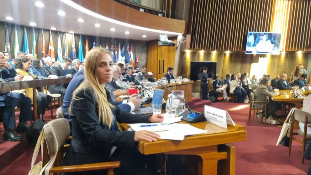 Soria fue invitada por integrar  la Red de Municipios Cooperativos de Cooperar.