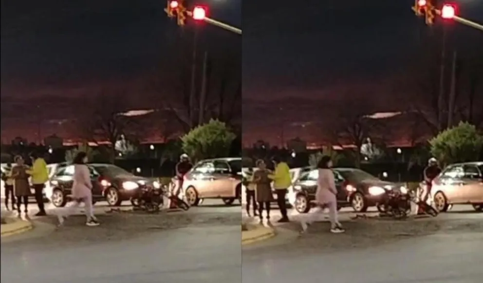 No se reportaron heridos tras el incidente. (Fotos ANRoca)