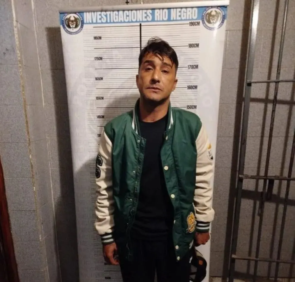 La fuga de Yair Andrés Reyes (35) se produjo anoche, minutos después de las 23. Foto (LCR).