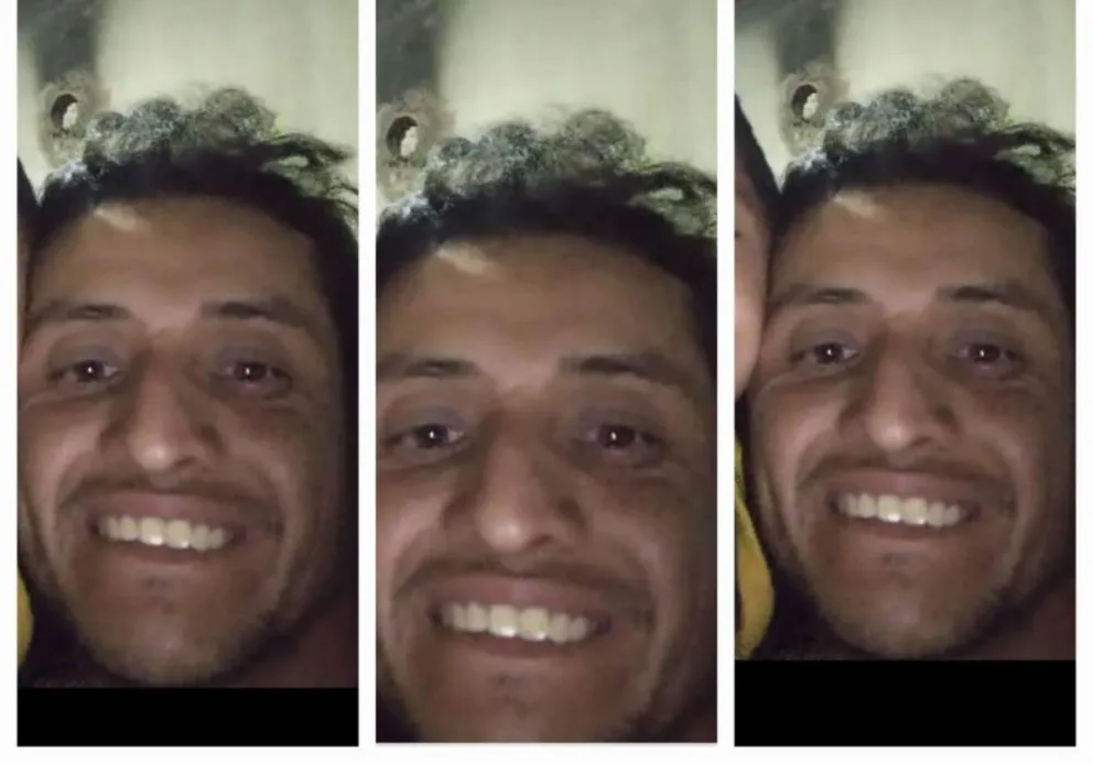 Se llama Luciano Facundo Almuna, tiene 33 años y se dedica a la construcción. 