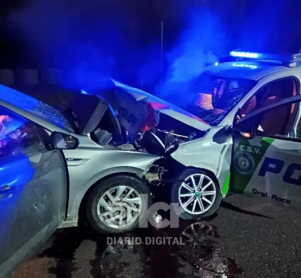 El primer siniestro ocurrió alrededor de las 4, el segundo a las 5,30. (Fotos gentileza LCRegina)
