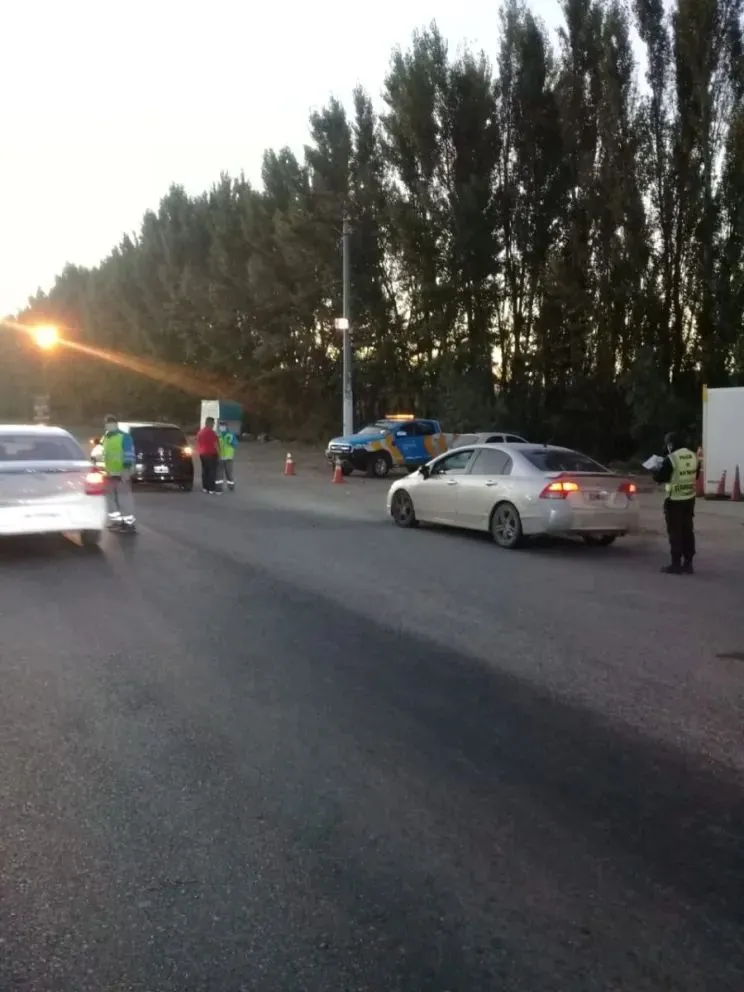 La anterior alcoholemia positiva se detectó en la madrugada del sábado (Foto gentileza LCR).