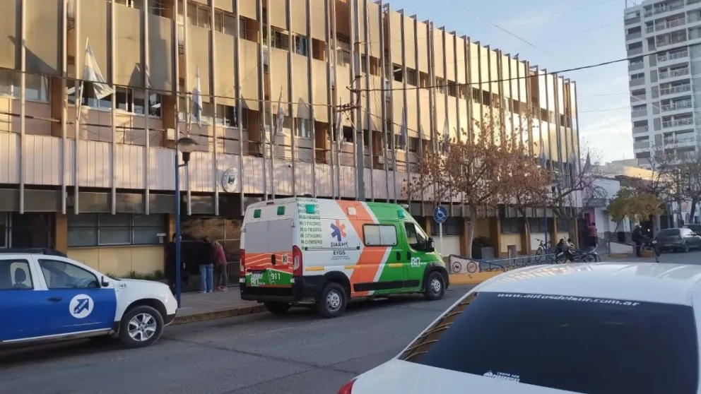  Afortunadamente, por el momento el conflicto fue destrabado. (Foto ANRoca)