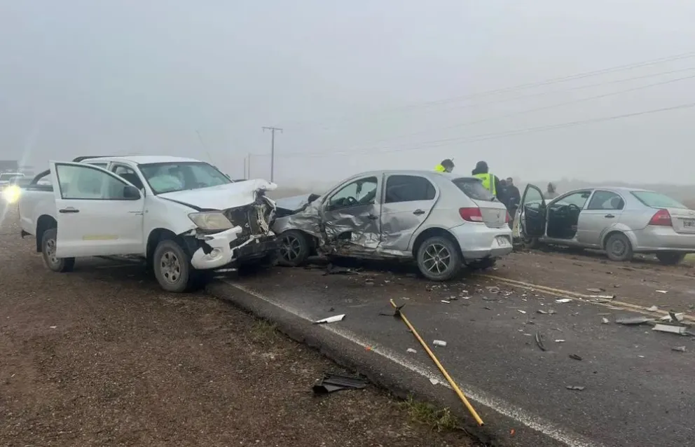 en el kilómetro 265 de la Ruta 250, en cercanías de Luis Beltrán.