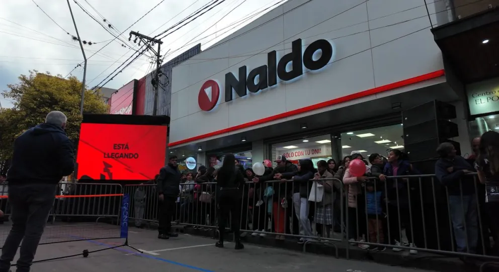 Con esta nueva apertura, Naldo suma 96 sucursales a nivel nacional y reafirma su compromiso con el desarrollo de las economías regionales. Foto (Naldo).