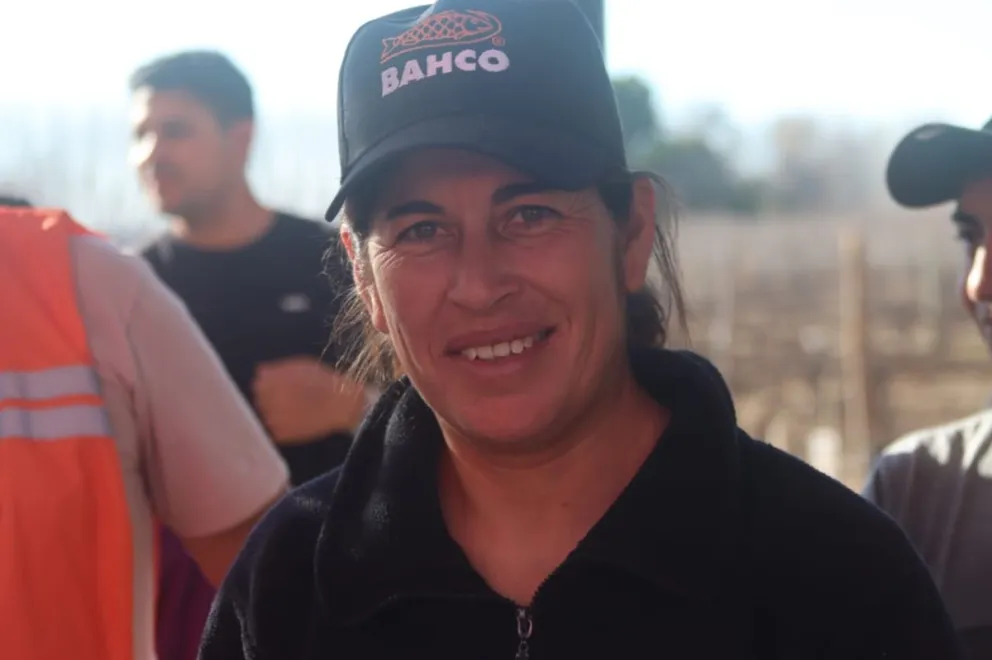 La ganadora, Natalia Hernández, representó a la Bodega Chacra. (Fotos Tania Domenicucci-ANR)