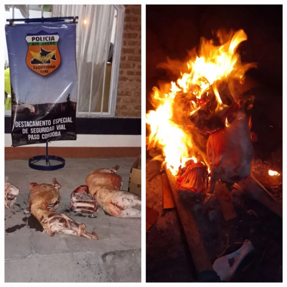 El operativo fue en puesto caminero de Paso Córdoba. 