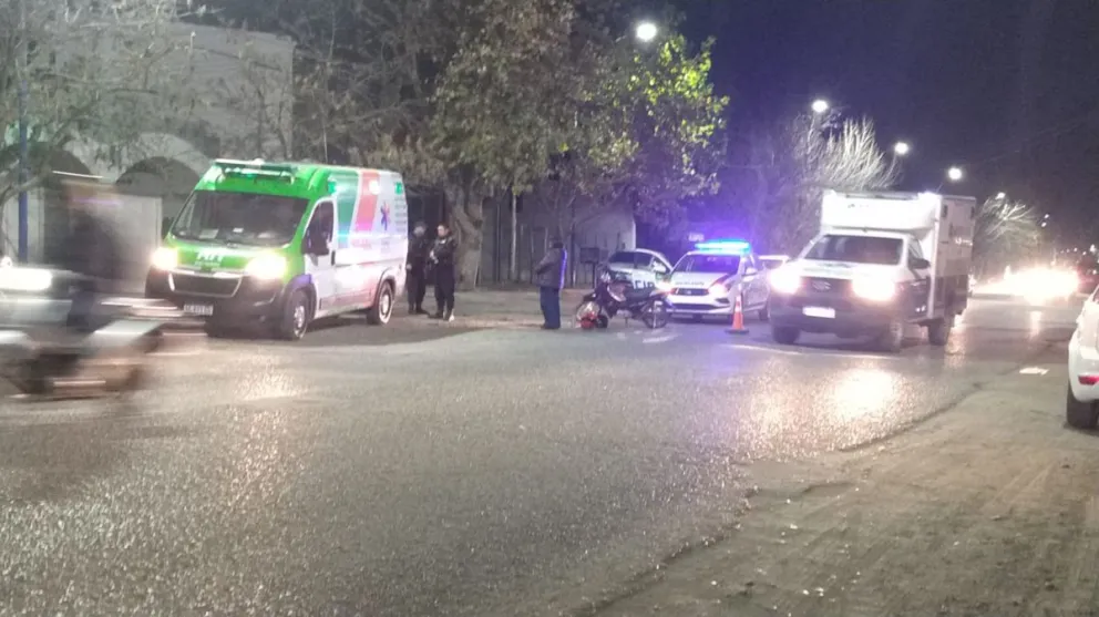 En el sector donde ocurrió el accidente  hay un lomo de burro .