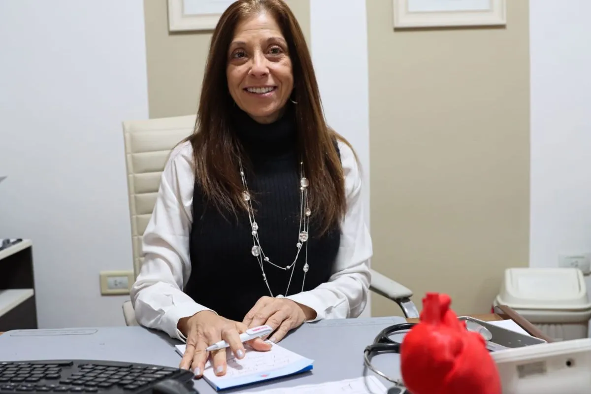 La reconocida m&eacute;dica cardi&oacute;loga de Roca, Sonia Constantini. Foto: Tania Domenicucci