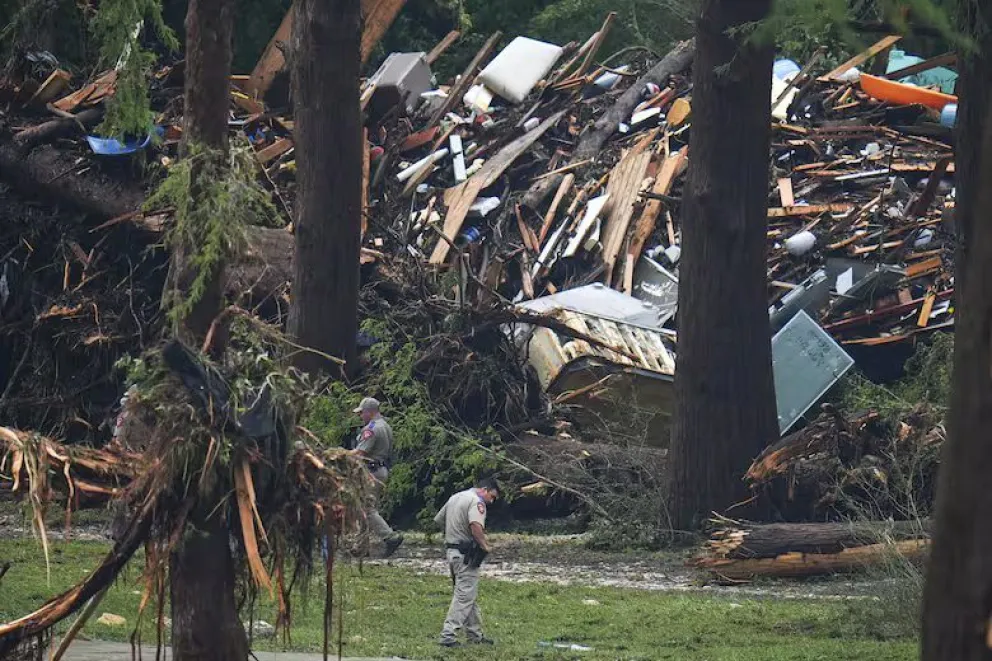 Inundaciones en Texas.