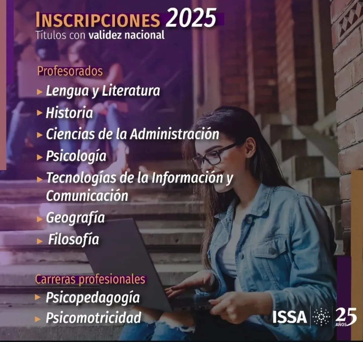 Ofertas educativas del instituto. Foto (ISSA).