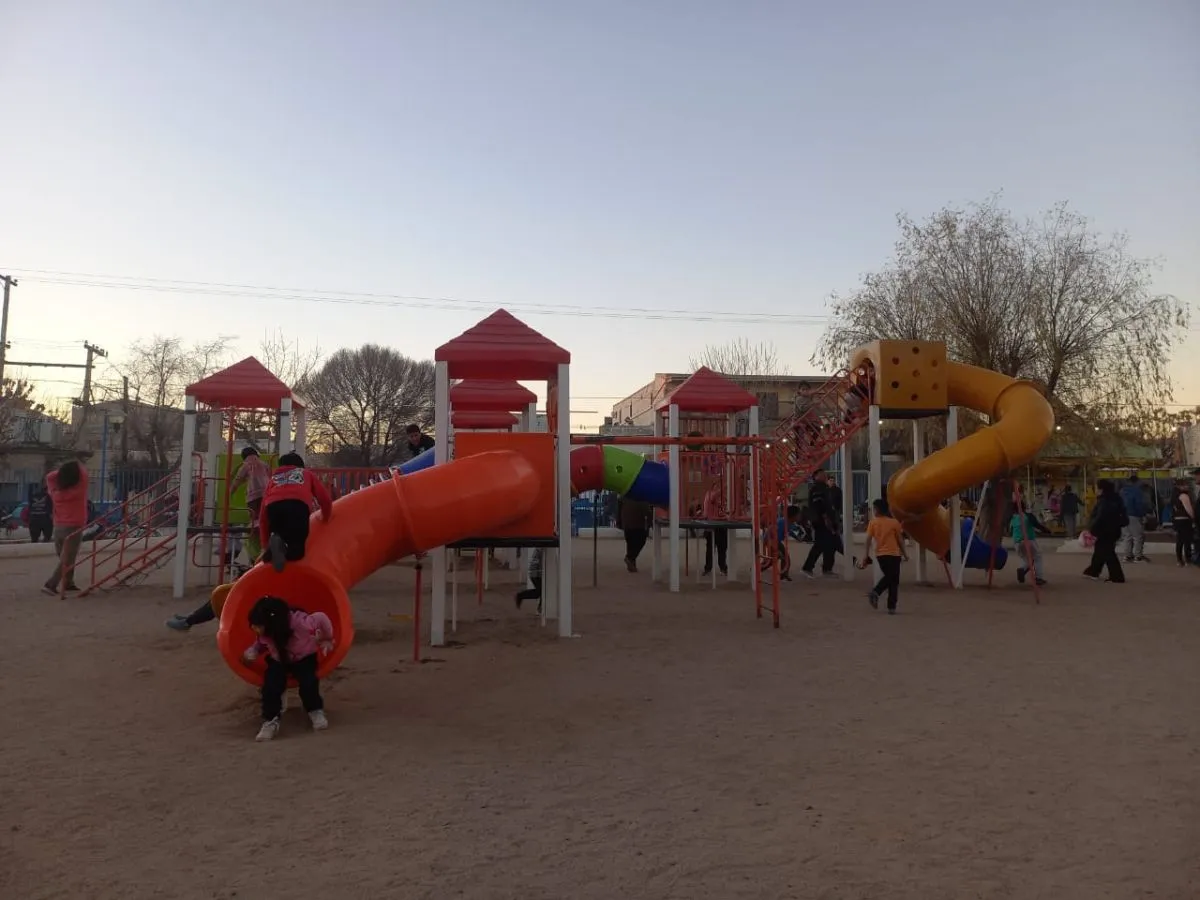 Los juegos son disfrutados por los m&aacute;s peque&ntilde;os. Foto: (Tania Domenicucci)