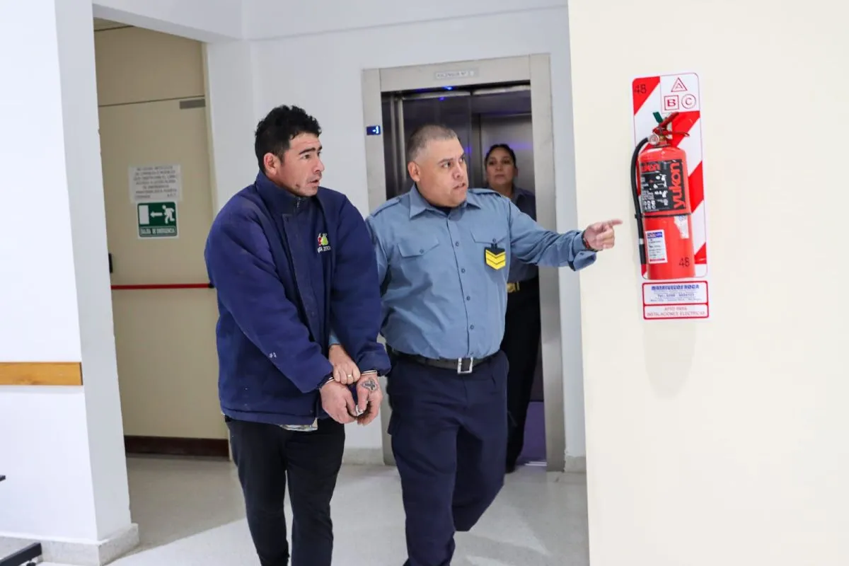 El principal acusado por el crimen de Riquelme. Foto: (Tania Domenicucci)