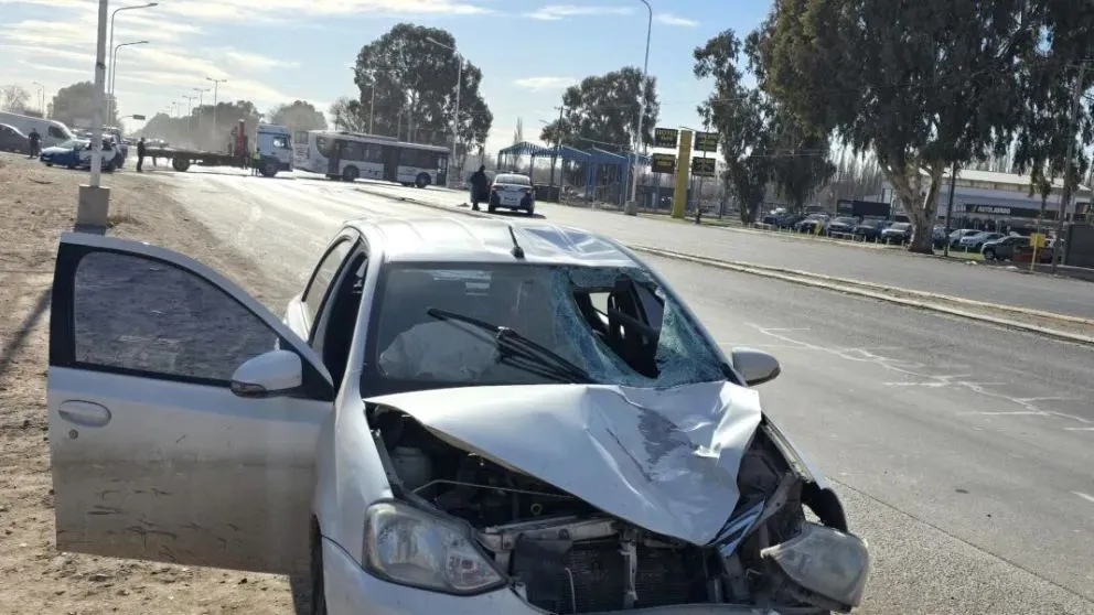 La víctima había descendido de un colectivo de la empresa Pehuenche .