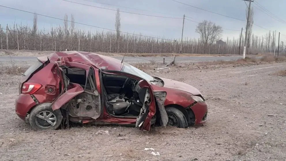 Fue derivado al Hospital Francisco López Lima de General Roca (imagen gentileza)