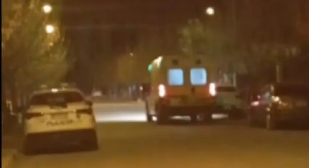 Policías y ambulancias debieron intervenir en varias oportunidades. 
