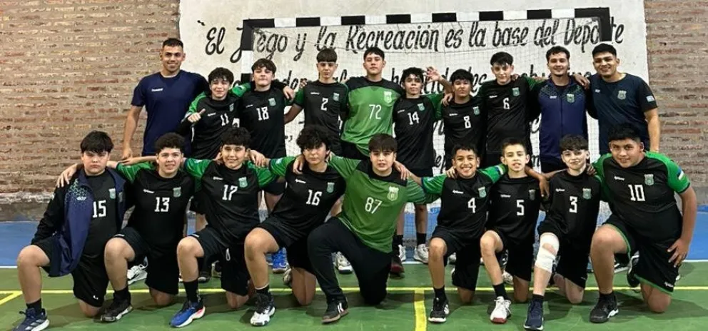 El equipo sub14 de menores masculino obtuvo el quinto lugar provincial. Foto (Club Social R&iacute;o Negro).