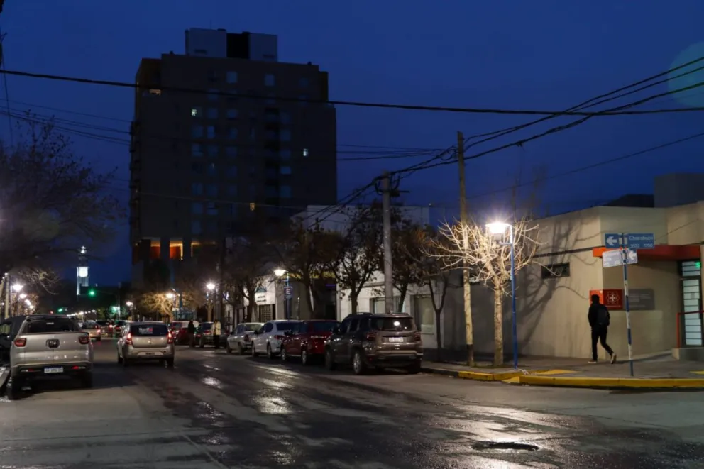 Una postal del cielo durante las primeras horas del días. Foto: (Tania Domenicucci)
