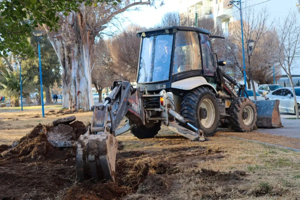 Los trabajos se encuentran en la primera etapa del proyecto. Foto: (Tania Domenicucci)