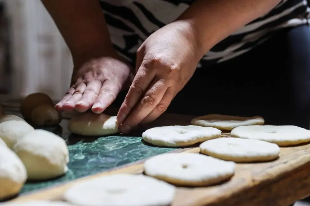 Las donaciones resultan un apoyo fundamental para que el merendero continué funcionando. Fotos Tania Domenicucci-ANR