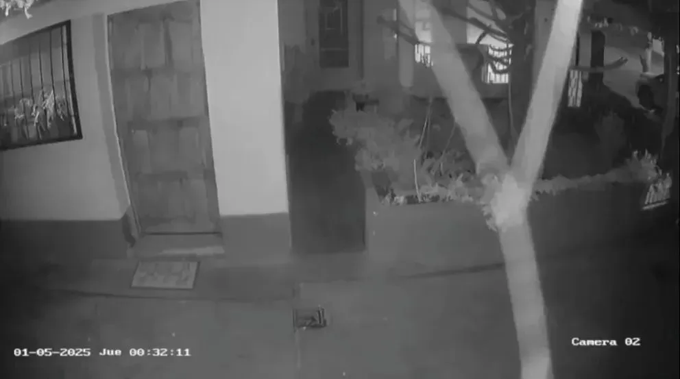 Roberto Diomedi fue golpeado en la puerta de su casa el 1 de mayo y permaneció varios días en terapia. Las cámaras registraron el momento. Foto (archivo ANR).