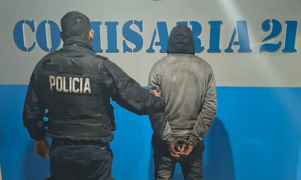 Actúo personal policial de la Comisaría 21. Foto: Policía de Río Negro