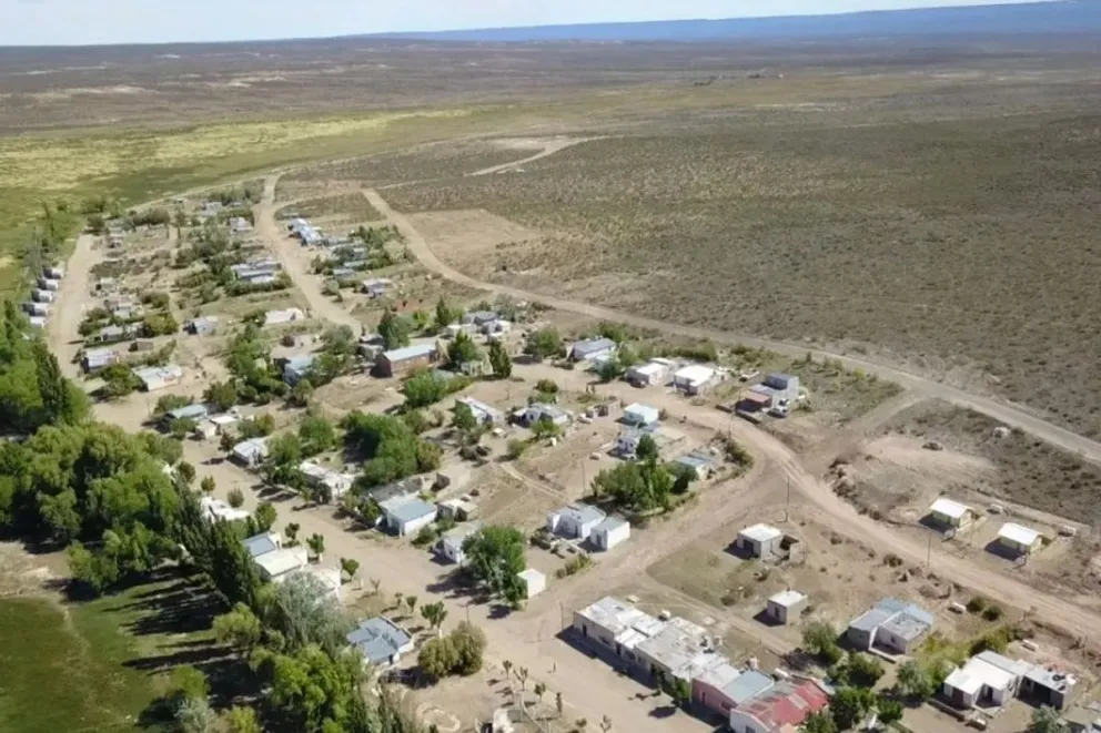 Yaminué, en la región sur de Río Negro, donde un informe del Segemar confirmó la presencia de formaciones geológicas con potencial litífero. Foto (redes).