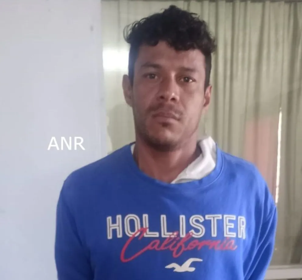 Fabián Alderete fue detenido en General Roca. Estaba prófugo por el crimen de Verónica Acevedo, ocurrido en Tucumán en 2024. Foto: (Gentileza)