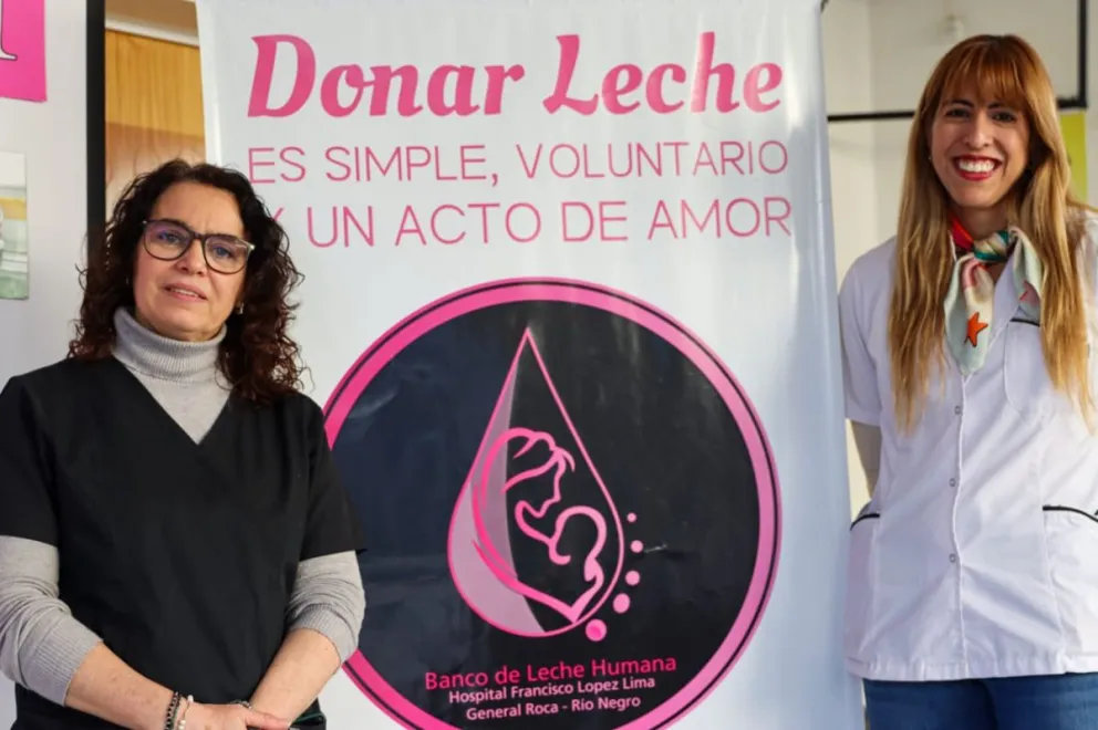 Daniela Fernández y Noelia Loyola, estuvieron al frente de la jornada realizada el viernes pasado. Foto: (Tania Domenicucci)