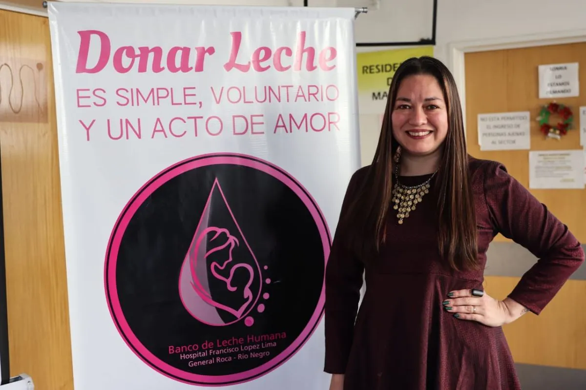 Gabriela Casanova, una de las madres donantes. Foto: (Tania Domenicucci)