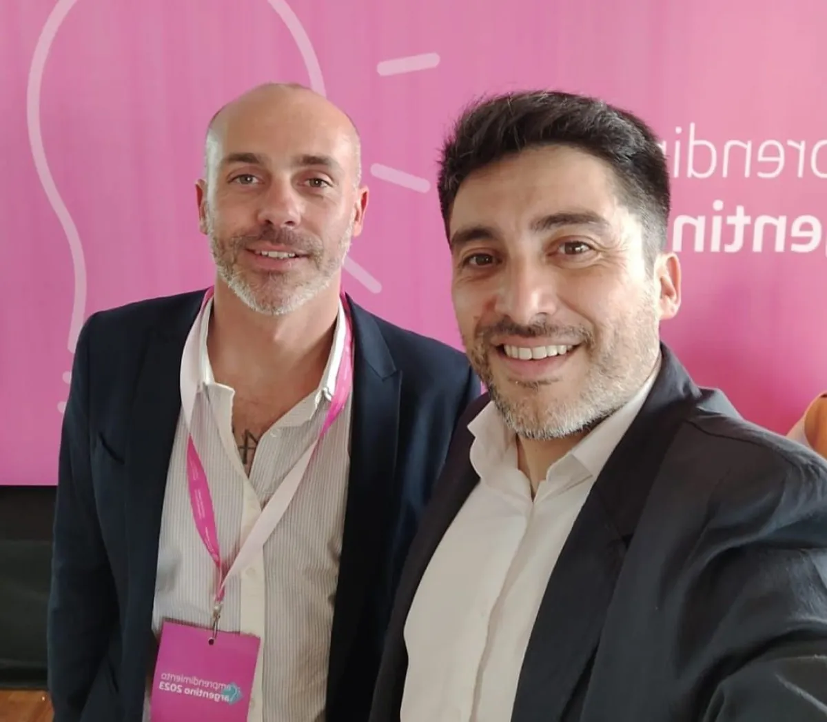 Leandro Suárez y Martín Ancaten, fundadores de Modo Domo. Foto (desarrolladores)