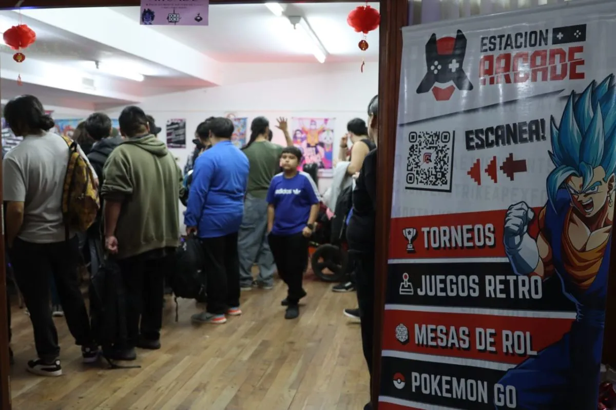 La estaci&oacute;n arcade, una de las tantas atracciones. Foto: (Tania Domenicucci)