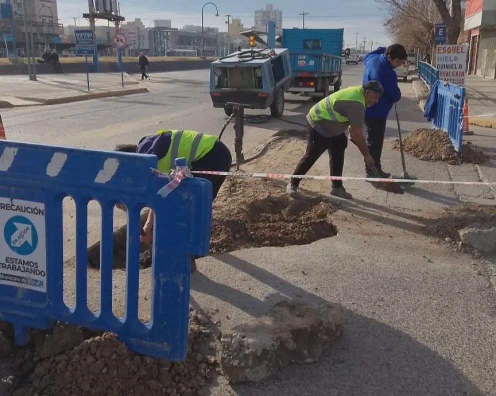 Personal del Municipio realizó las reparaciones. 
