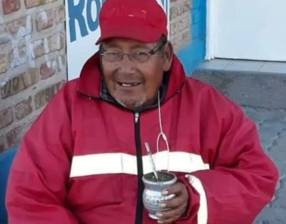 Benjamín García, recordado por generaciones en Roca como canillita y vendedor de pochoclos. Foto (gentileza)