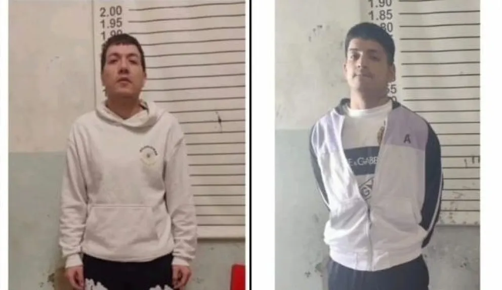 Los dos internos que son buscados tras su fuga. 