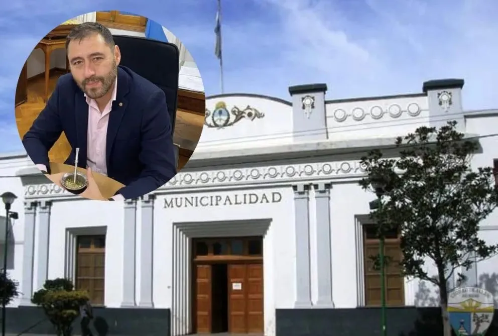 El intendente de Allen, Marcelo Román, se refirió a la situación política, económica y judicial de su gestión (Imagen gentileza)