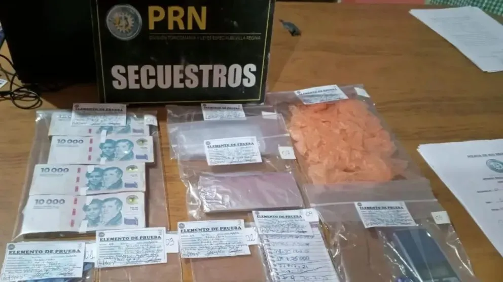 Uno de los allanamientos se realizó en barrio Matadero. Foto (Gobierno RN).