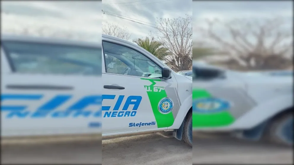 Un móvil policial descubrió a las dos personas en cercanías al lugar.