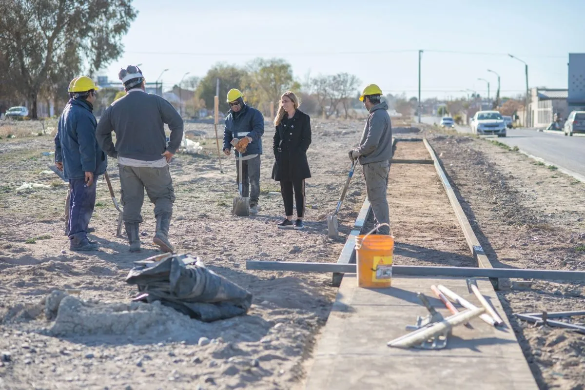 El nuevo Paseo en calle Am&eacute;rica. 