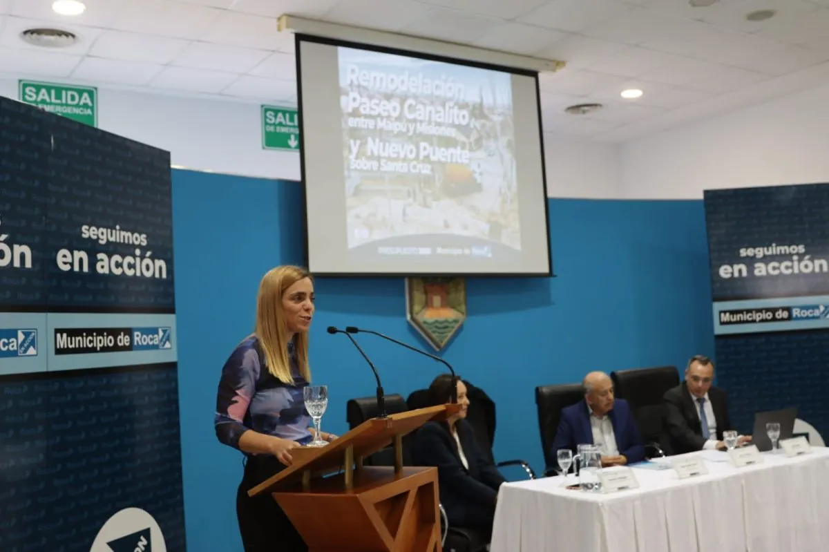 Soria hizo un repaso de las obras que ya se iniciaron. Foto: (Tania Domenicucci)